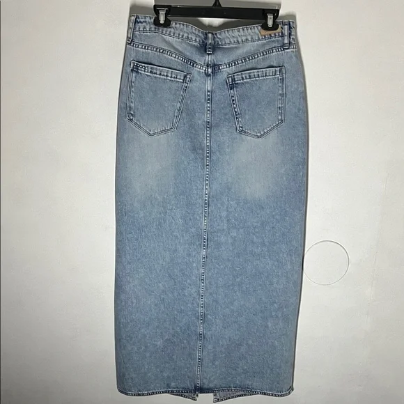 Blank NYC Blue Denim Skirt - Picture 4 of 10
